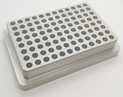 96 Well Aluminum Robotic Block